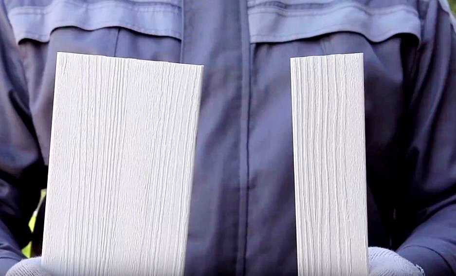 Монтаж вспененного сайдинга